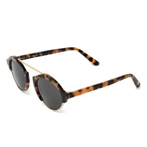 Illesteva Milan IV Sunglasses in Tortoise/Grey